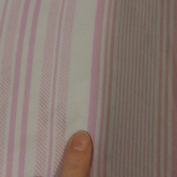 Pink and White Striped Pajama Set - Picture 4 of 7